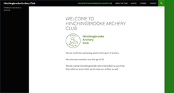 Desktop Screenshot of hinchingbrookeac.co.uk